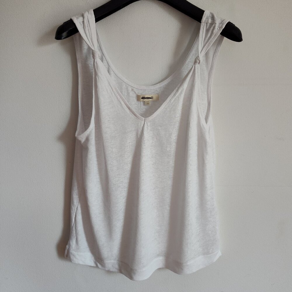 Ladies SZ XXS Madewell White Tank